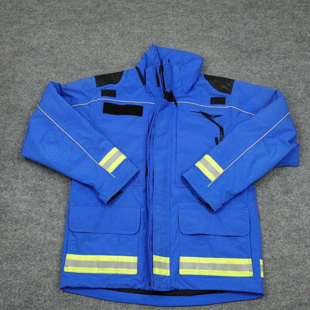 5.11 Tactical Jacket Mens Medium Blue Reflective Response Style 48063 Duty Wear